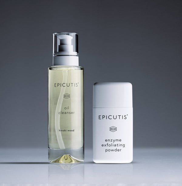 Epicutis Cleansing Essentials Set – Oil Cleanser and Enzyme Exfoliating Powder